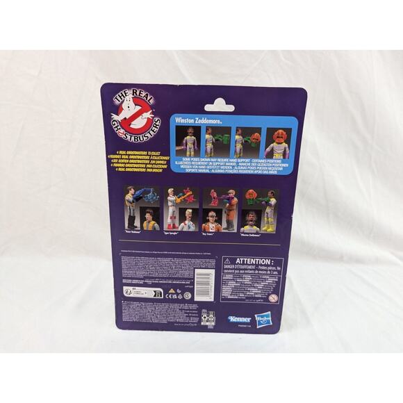 2024 THE REAL GHOSTBUSTERS Fright Features WINSTON ZEDDEMORE‎ Action Figure NEW - Picture 6 of 13